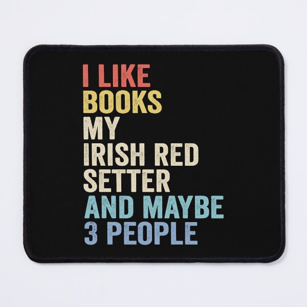 Item preview, Irish wolfhound Dog Lover Gift - Cute Book Dogs Lover - Bookish Dog Fans designed and sold by vzrnmichsudops.
