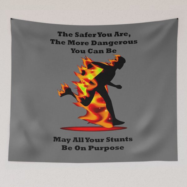 Item preview, Stuntman On Fire designed and sold by Rembrandtq.