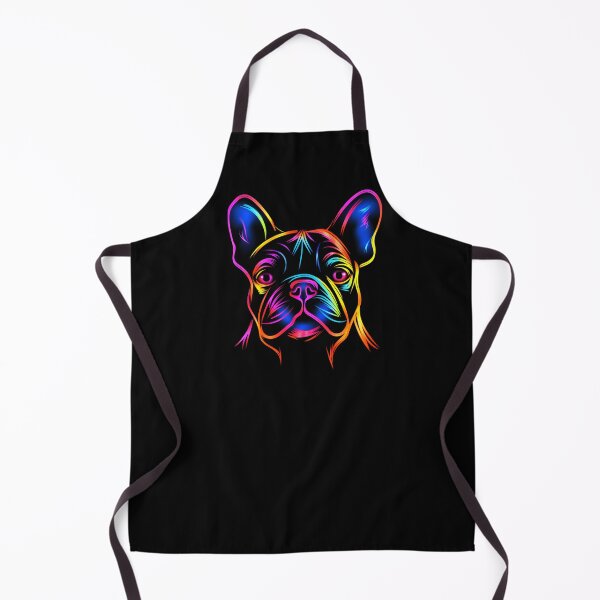 Item preview, Neon Outline French Bulldog designed and sold by GoatAndCamel.