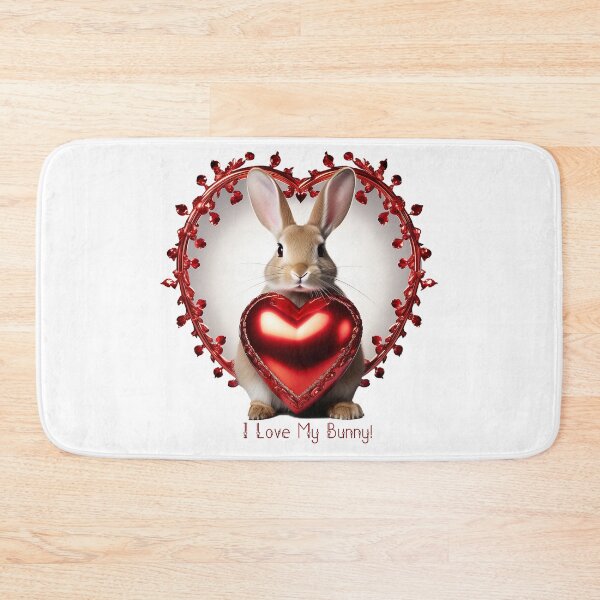Item preview, I Love My Bunny designed and sold by FatCatStudios.