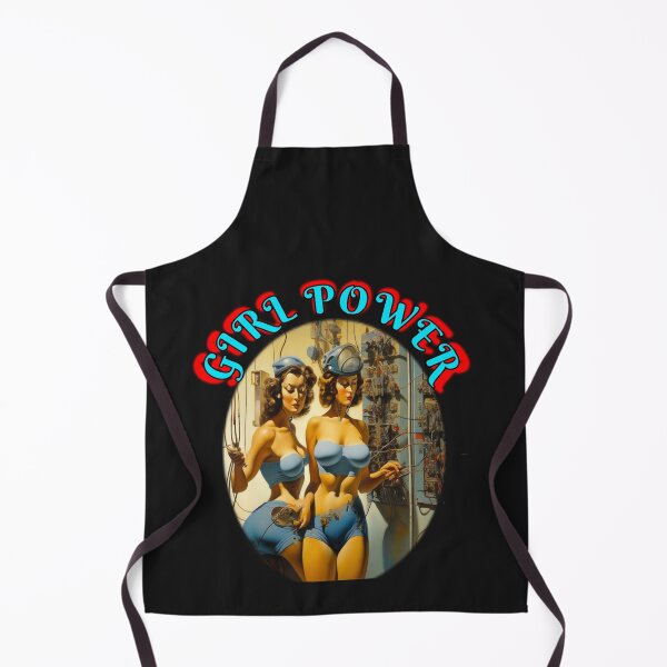 Item preview, Victorian Retro Girl power, high energy construction female only construction crew, grl pwr retro style designed and sold by sailorsam1805.
