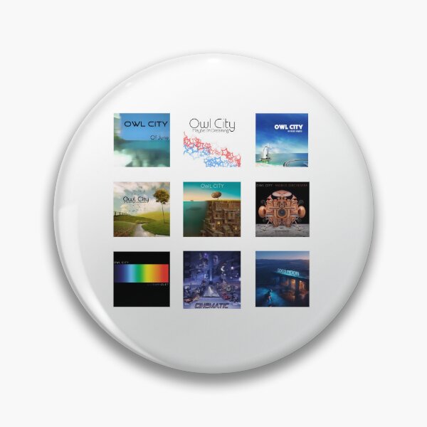 Item preview, OWL CITY - ALBUMS mini stickers pack designed and sold by rainystarlight.