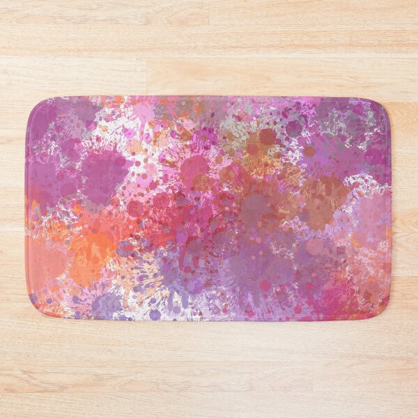Item preview, Copy of Colorful orange purple and pink splashes of paint designed and sold by Visual Arts Dominika Cybuch.