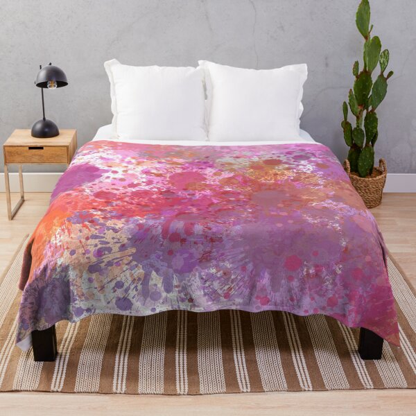 Item preview, Copy of Colorful orange purple and pink splashes of paint designed and sold by Visual Arts Dominika Cybuch.