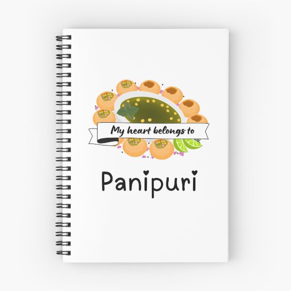 Item preview, Copy of panipuri dish and my heart belongs to panipuri  designed and sold by Cosmicworld07.
