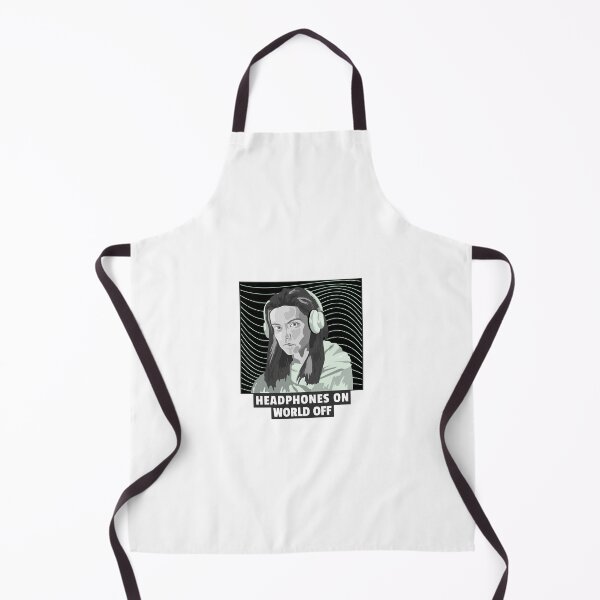 Item preview, HEADPHONES ON / WORLD OFF designed and sold by Hardstyle-Tees.