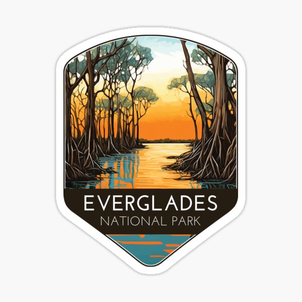 Aperçu de l'œuvre Souvenir de voyage du parc national des Everglades en Floride créée et vendue par electricninja.