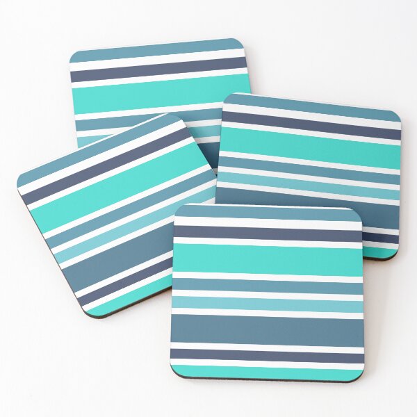 Item preview, Turquoise Stripes  designed and sold by Amal20.