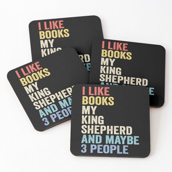 Item preview, King shepherd Dog Owner - Cool Books And King shepherd Dad Mom designed and sold by vzrnmichsudops.