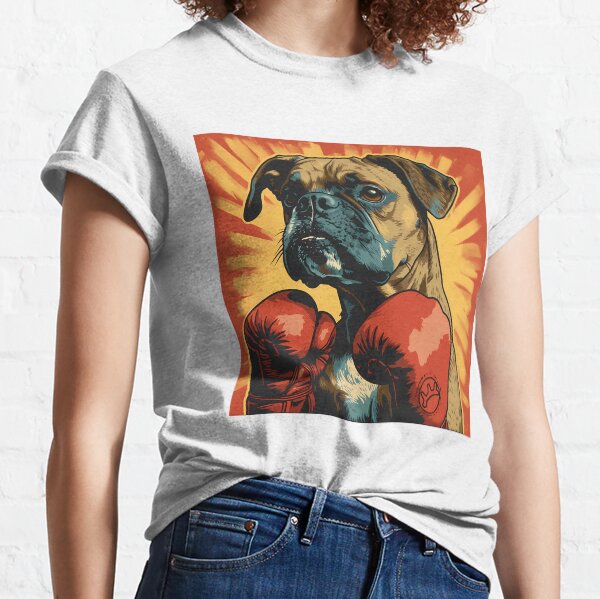 Item preview, Pop Art Boxing Dog designed and sold by NatureStyle555.