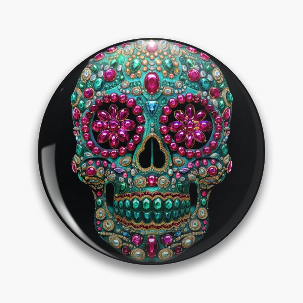 Item preview, Gems Skull Artwork designed and sold by KatanaCreative.