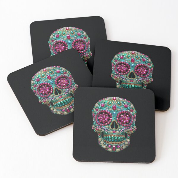 Item preview, Gems Skull Artwork designed and sold by KatanaCreative.