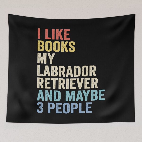 Item preview, Labrador retriever Dog and Books - I Like Books My Labrador retriever designed and sold by vzrnmichsudops.