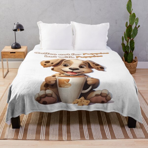 Item preview, Coffee with Cute Puppies designed and sold by Promoc.