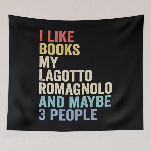 Item preview, Lagotto romagnolo Dog Lover Gift - Cute Book Dogs Lover - Bookish Dog Fans designed and sold by vzrnmichsudops.