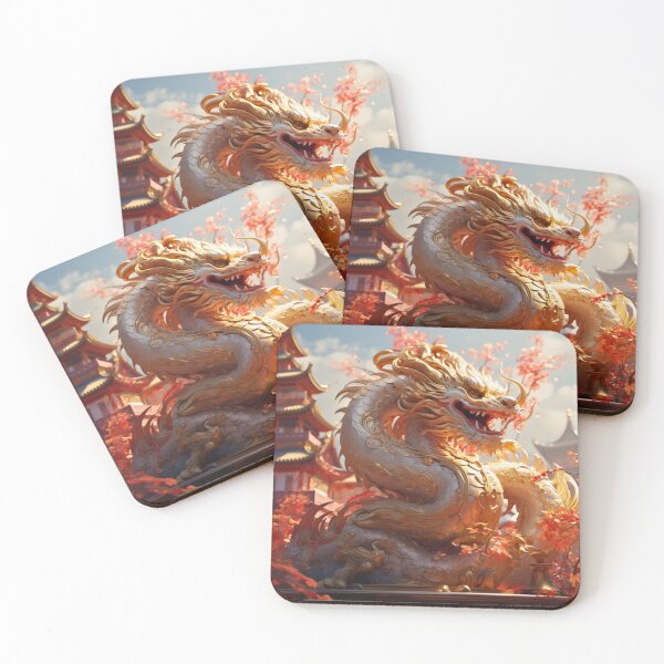 Item preview, Chinese Dragon Guardian designed and sold by acrylicartp.