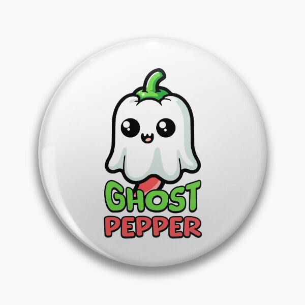 Item preview, Ghost Pepper! Cute Spooky Hot Pepper Pun designed and sold by PMCreative.