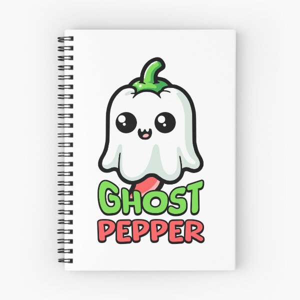 Item preview, Ghost Pepper! Cute Spooky Hot Pepper Pun designed and sold by PMCreative.