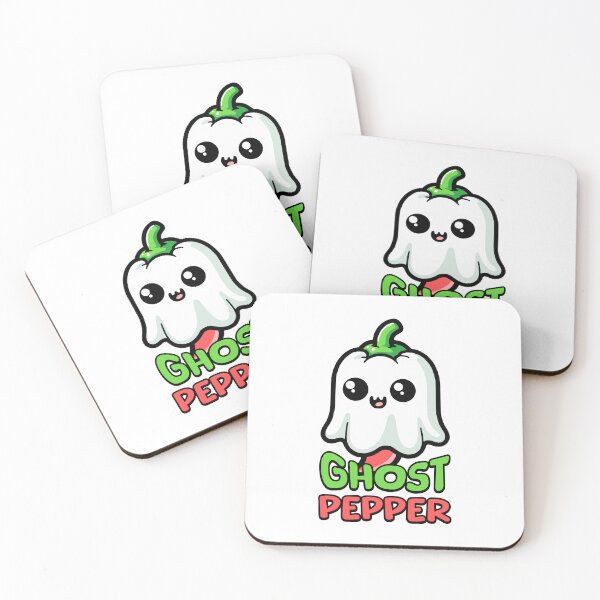 Item preview, Ghost Pepper! Cute Spooky Hot Pepper Pun designed and sold by PMCreative.