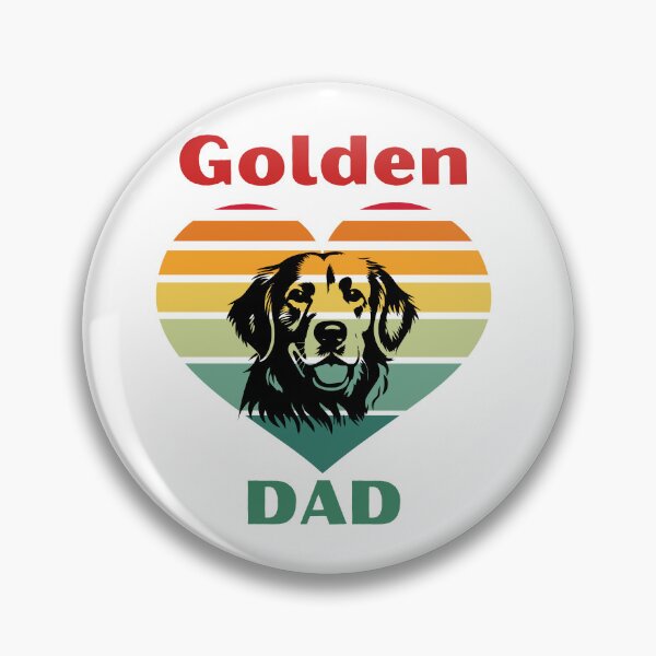 Item preview, Love Golden Retriever DAD designed and sold by PitArtist.