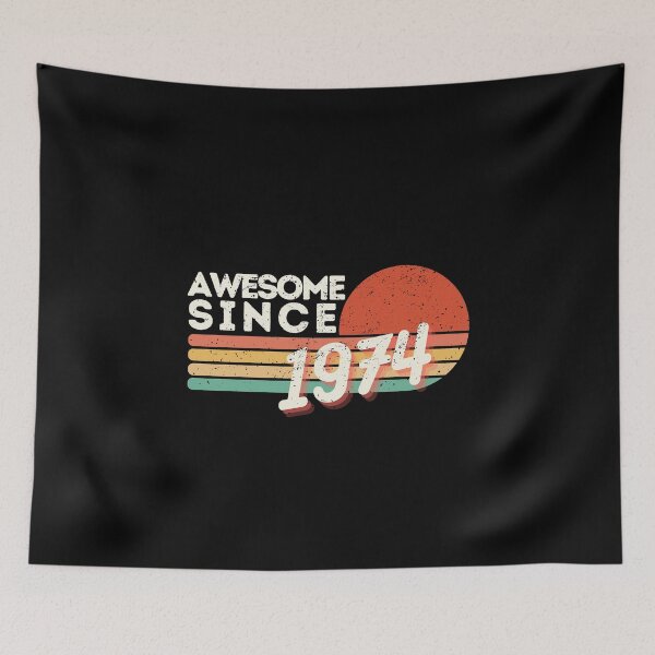 Item preview, 50th Birthday Vintage 1974 Limited Edition Gift Classic T-Shirt designed and sold by MWProject.