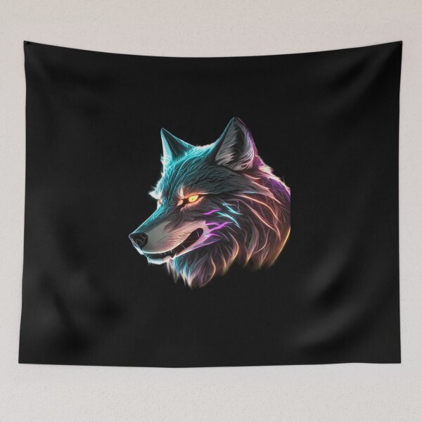 Item preview, Dark Passion: Fiery Wolf on a T-shirt" designed and sold by SebSun.