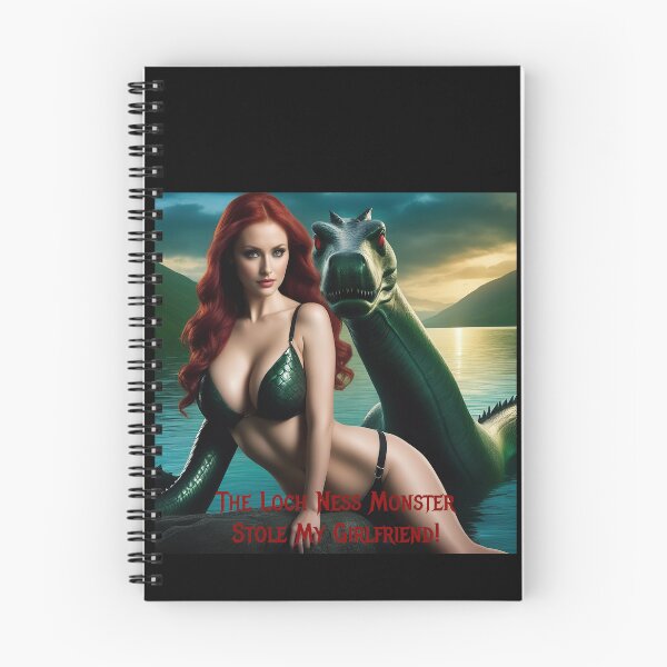 Item preview, Loch Ness Monster Stole My Girlfriend! designed and sold by FatCatStudios.