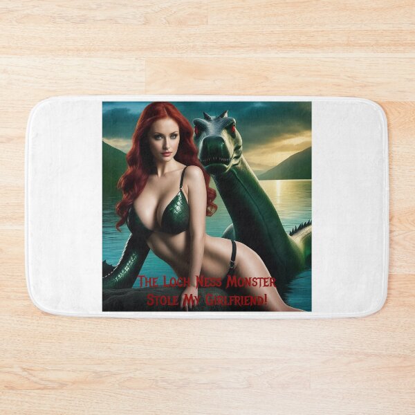 Item preview, Loch Ness Monster Stole My Girlfriend! designed and sold by FatCatStudios.