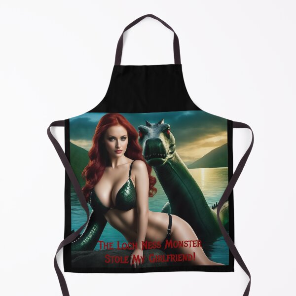 Item preview, Loch Ness Monster Stole My Girlfriend! designed and sold by FatCatStudios.