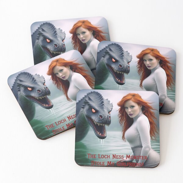 Item preview, Loch Ness Monster Stole My Girlfriend! designed and sold by FatCatStudios.