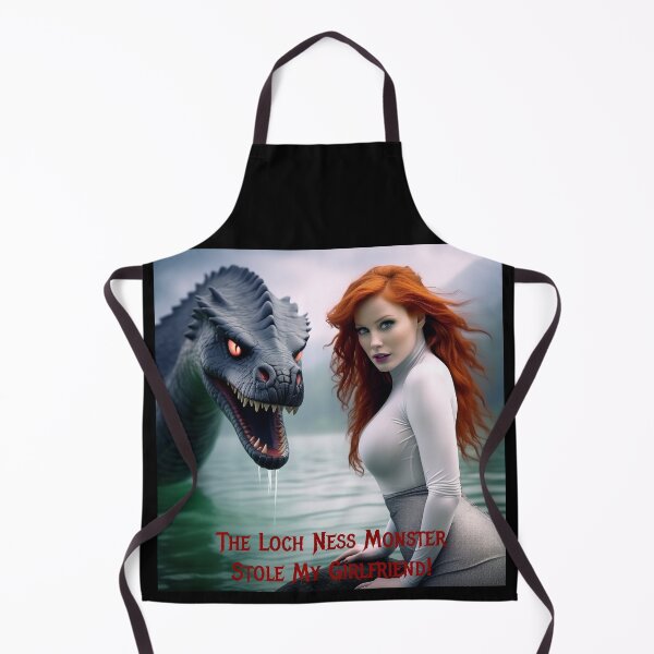 Item preview, Loch Ness Monster Stole My Girlfriend! designed and sold by FatCatStudios.
