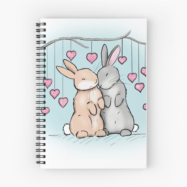 Item preview, Bunnies in love designed and sold by Willow Grove Designs.