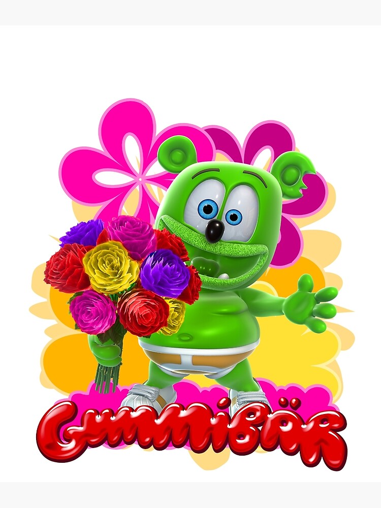 “Bouquet Gummibär " Poster for Sale by imagummybear | Redbubble