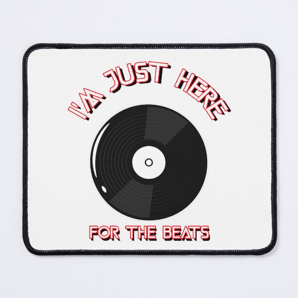Item preview, I'M JUST HERE FOR THE BEATS designed and sold by Hardstyle-Tees.