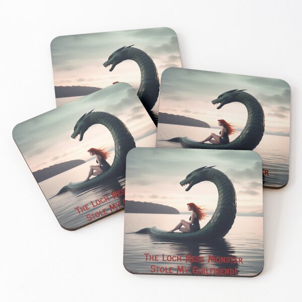 Item preview, Loch Ness Monster Stole My Girlfriend! designed and sold by FatCatStudios.