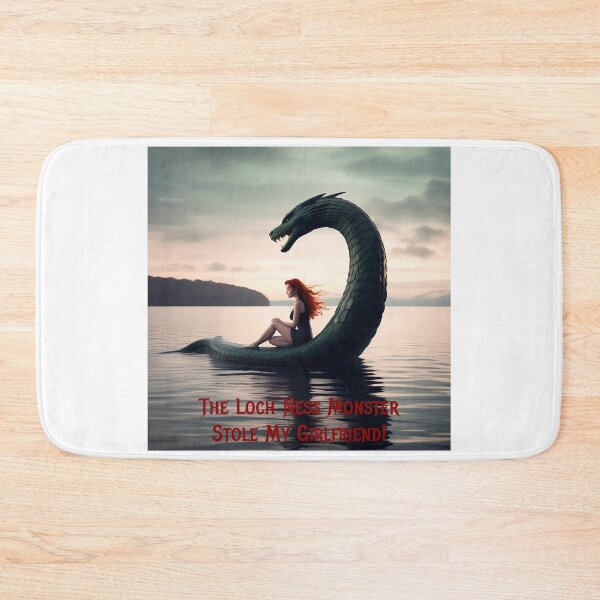 Item preview, Loch Ness Monster Stole My Girlfriend! designed and sold by FatCatStudios.