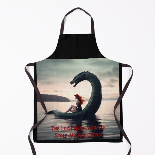 Item preview, Loch Ness Monster Stole My Girlfriend! designed and sold by FatCatStudios.