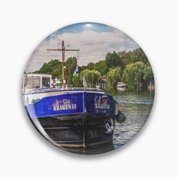 Item preview, Moorings By The Thames Path at Henley designed and sold by IanWL.