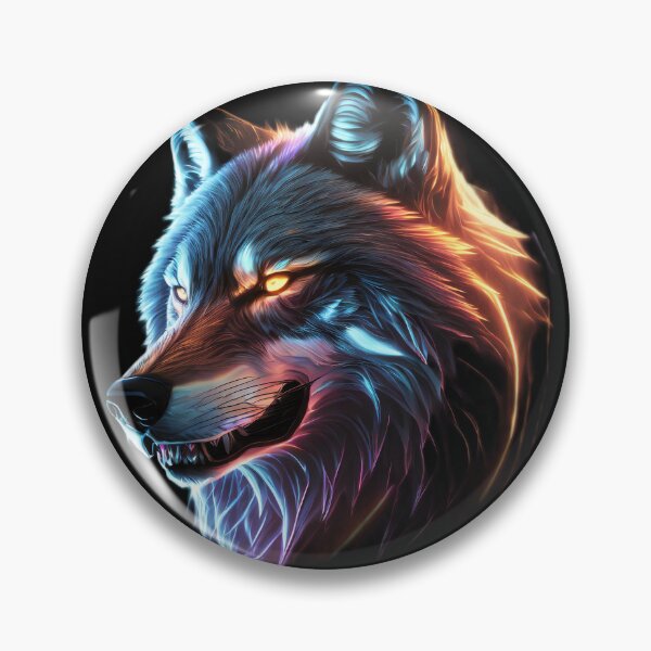 Item preview, Dark Passion: Fiery Wolf on a T-shirt" designed and sold by SebSun.