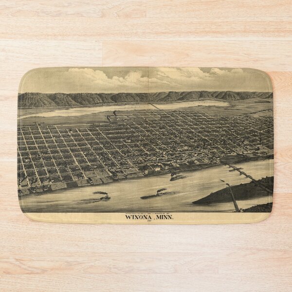 Item preview, Winona, Minnesota (1889) designed and sold by allhistory.