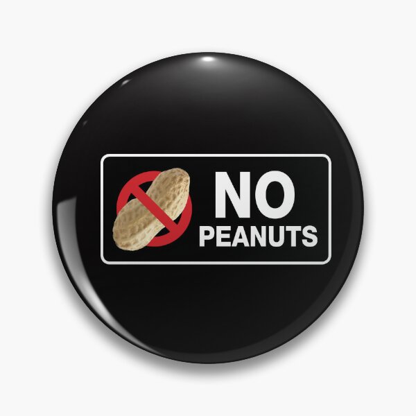 Item preview, No Peanuts shirt Logo designed and sold by WhiteShirtGuy.