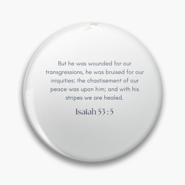 Item preview, wounded for our transgressions designed and sold by abibos1.