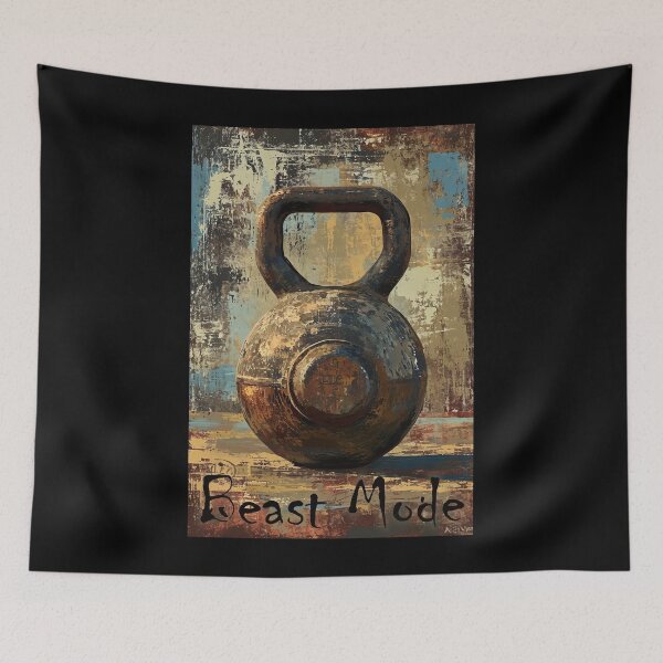 Item preview, Beast Mode Kettlebell designed and sold by Yogimeister.
