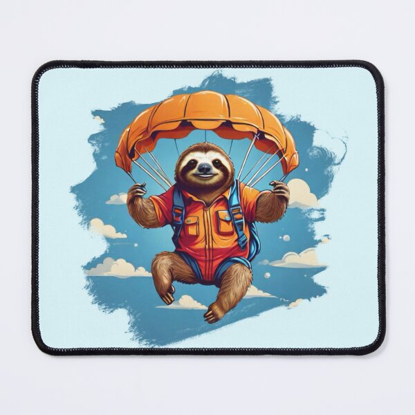 Item preview, Funny cool skydiving sloth. designed and sold by Unitepeople.
