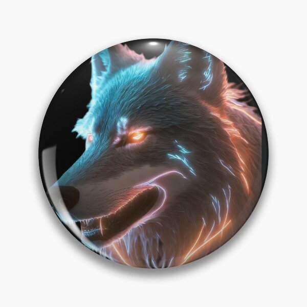 Item preview, Dark Passion: Fiery Wolf on a T-shirt" designed and sold by SebSun.