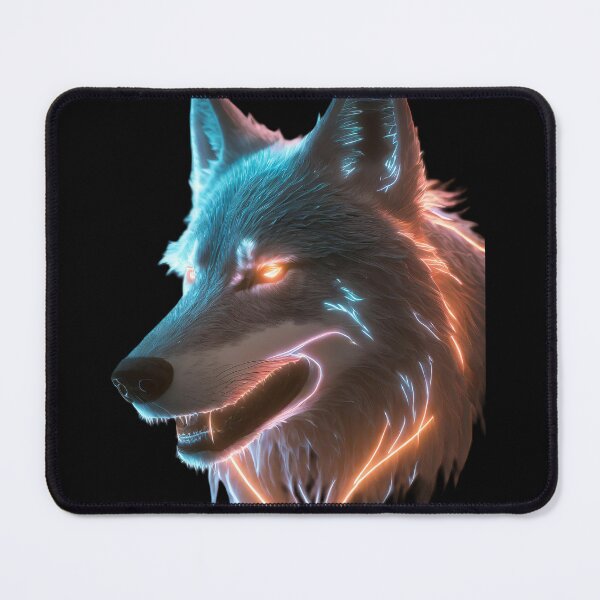 Item preview, Dark Passion: Fiery Wolf on a T-shirt" designed and sold by SebSun.