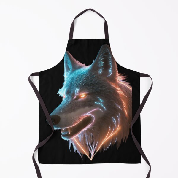 Item preview, Dark Passion: Fiery Wolf on a T-shirt" designed and sold by SebSun.
