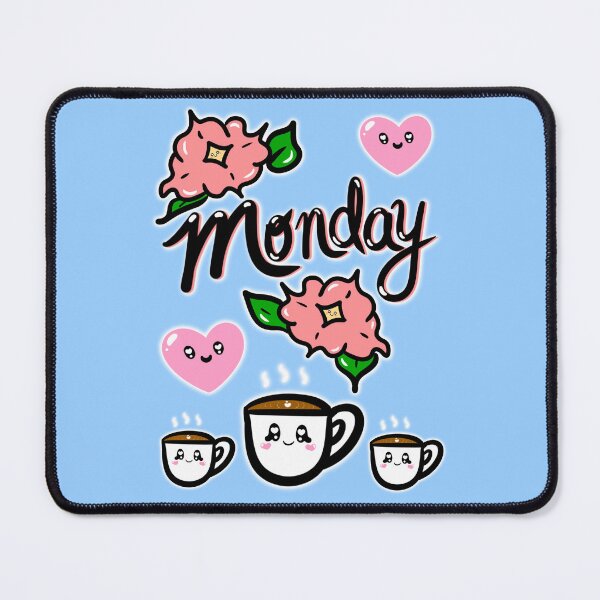 Item preview, Monday designed and sold by BubbleFluffCo.