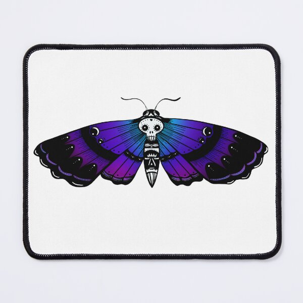 Item preview, Luna Moth Skull designed and sold by WanderDrips.