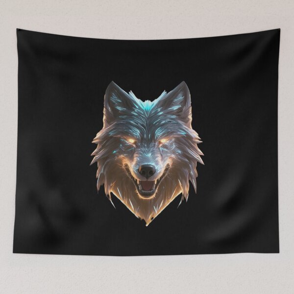 Item preview, Dark Passion: Fiery Wolf on a T-shirt" designed and sold by SebSun.